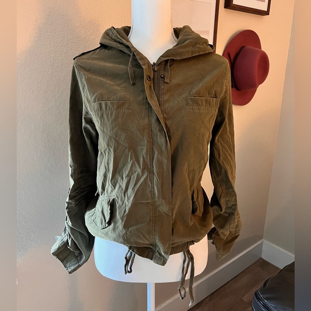 LA Hearts size small zip up with hood. Good condition.